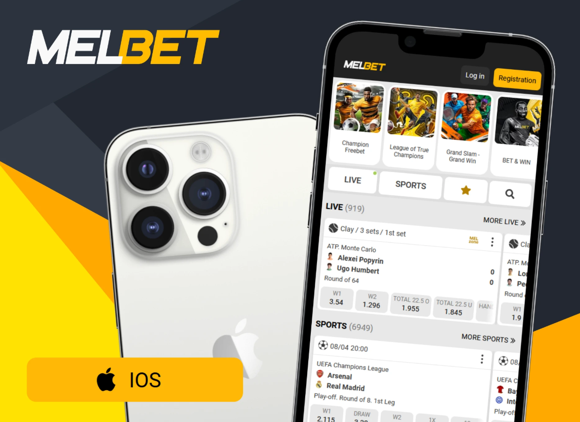 Melbet iOS app
